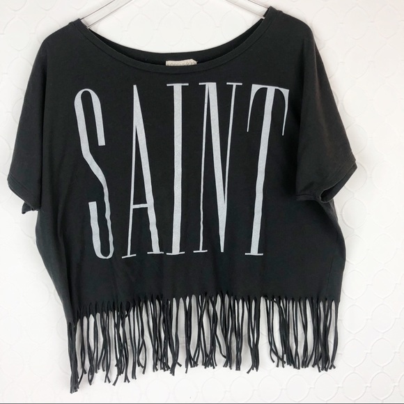 Forever 21 Tops - 🌵2/$30 Forever 21 SAINT Graphic T-shirt S
